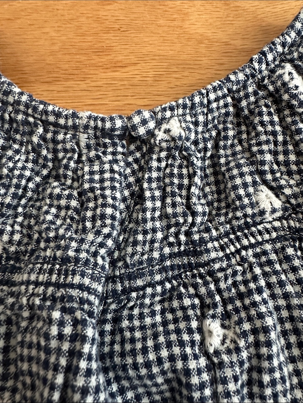 Madewell black and white blouse with Daisy Embroidery - size M - Picture 5 of 5